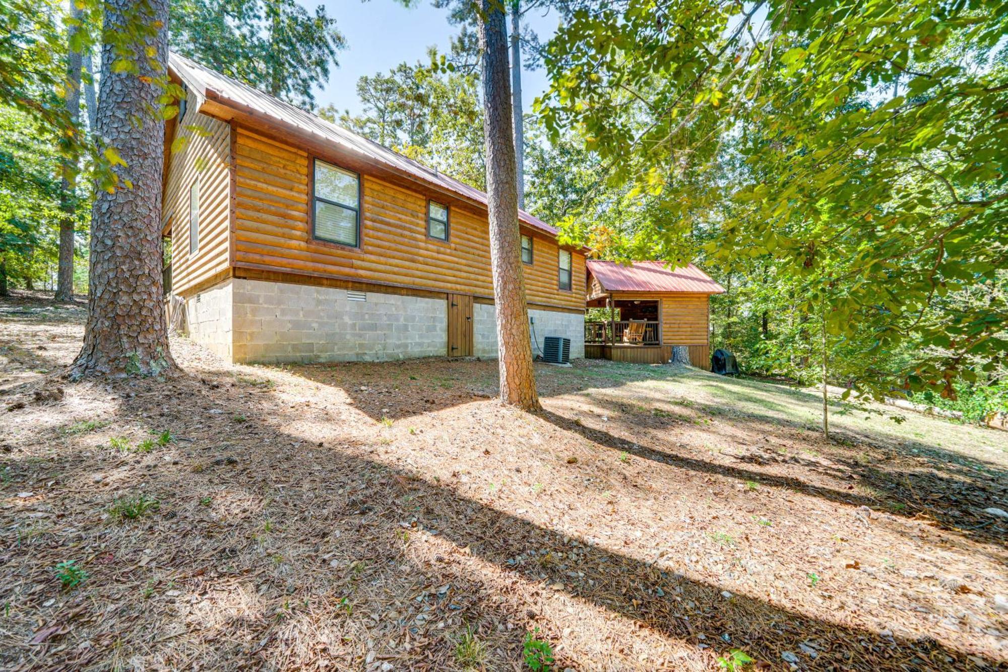 Broken Bow Rental Cabin With Hot Tub And Bar Exterior photo